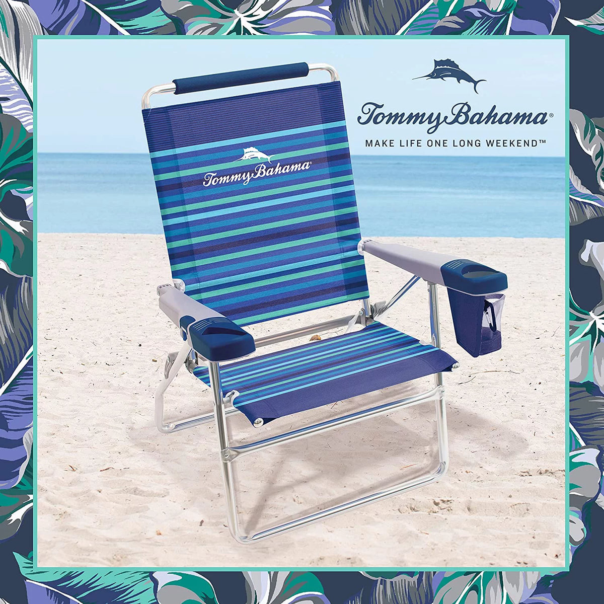 Striped Beach Chair B5256