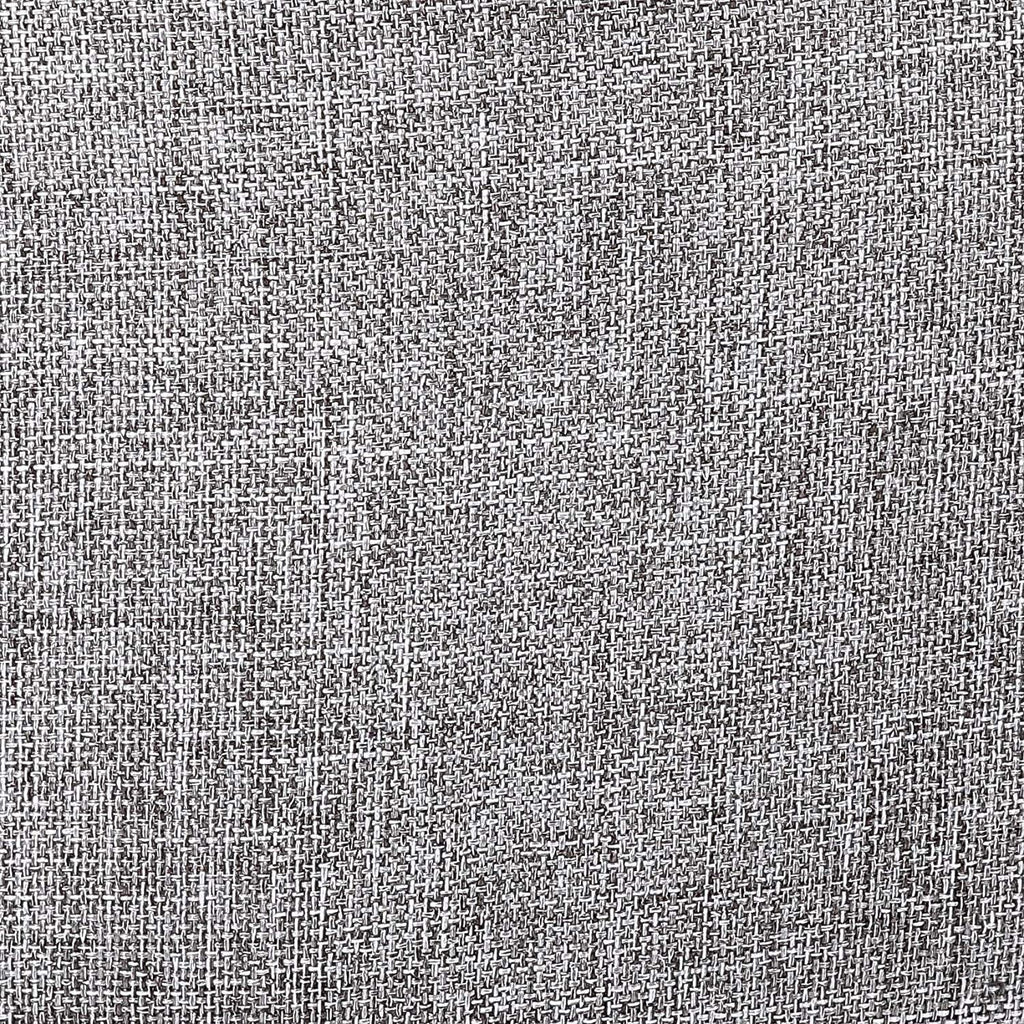Linen Foot Stool Ottoman with Wood Legs F405040