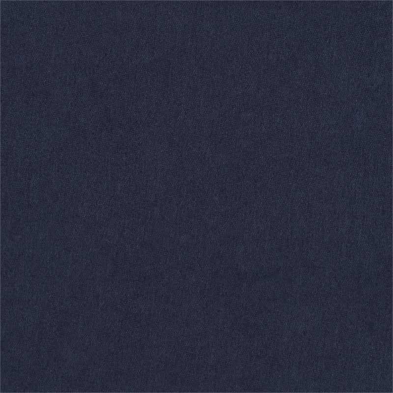 Navy Blue Fabric Upholstered Loveseat F717213