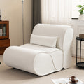 Soft Pellet Velvet Recliner with Waist Pack Padding K819