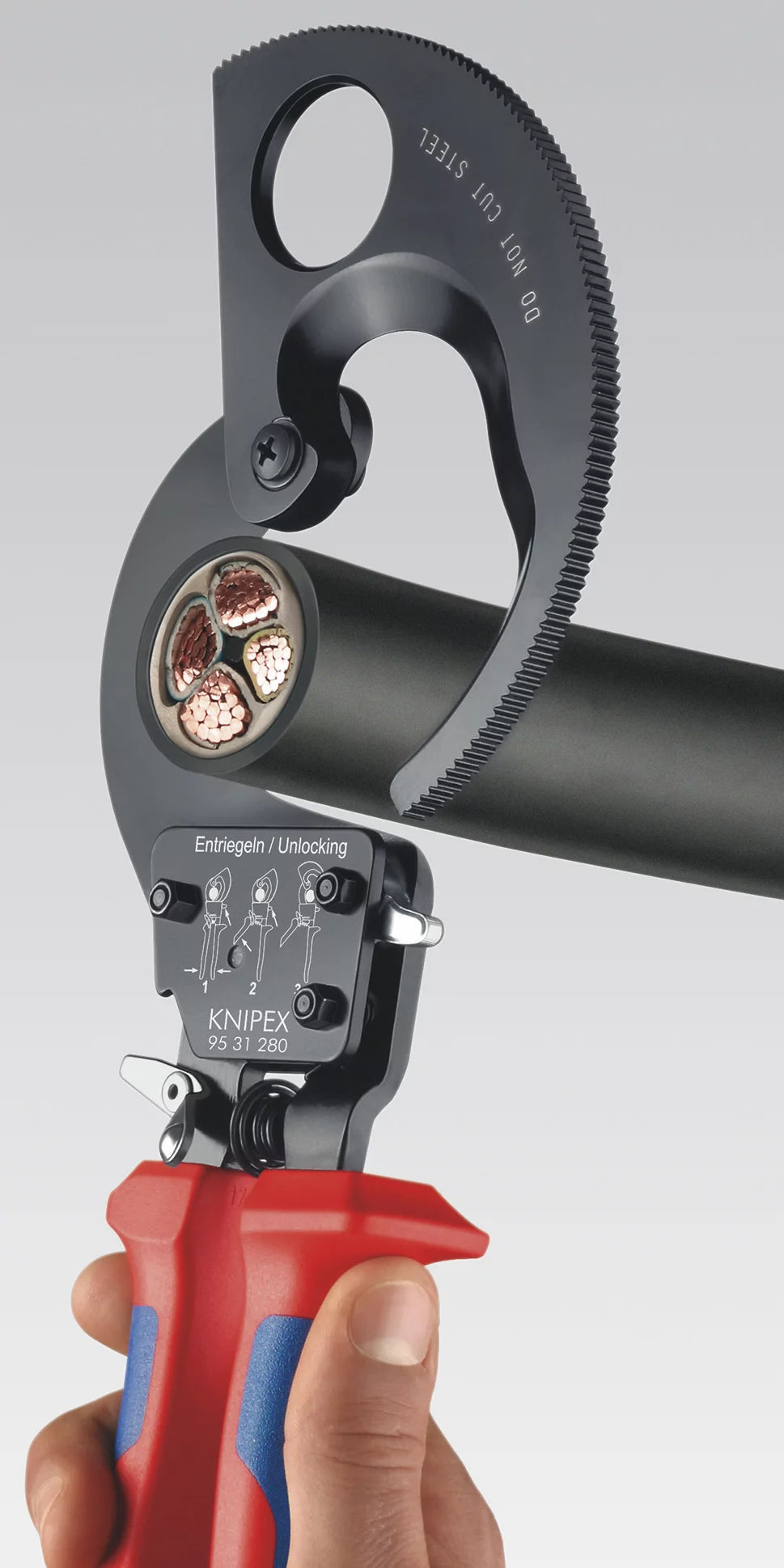 Ratcheting Cable Cutters J6899