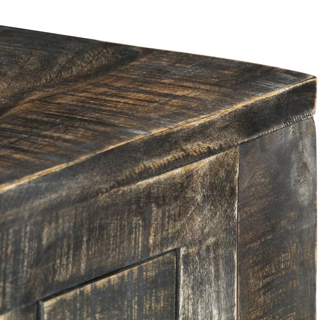 Black Solid Mango Wood Desk E21700