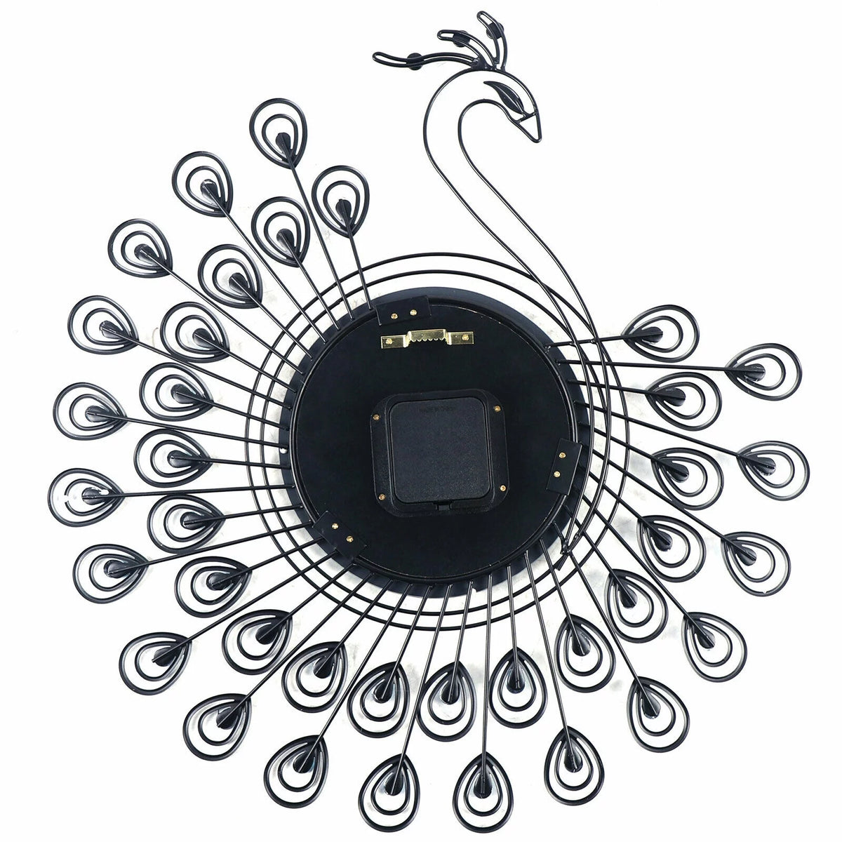 20" 3D Metal Crystal Wall Clock H6307