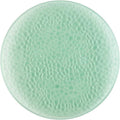 16 Pack 13" Round Translucent Green Plastic Plates E8963