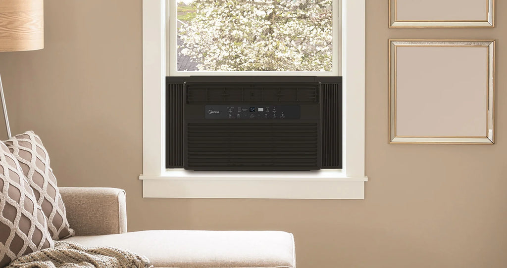 8,000 BTU 115V Smart Window Air Conditioner with Remote E845