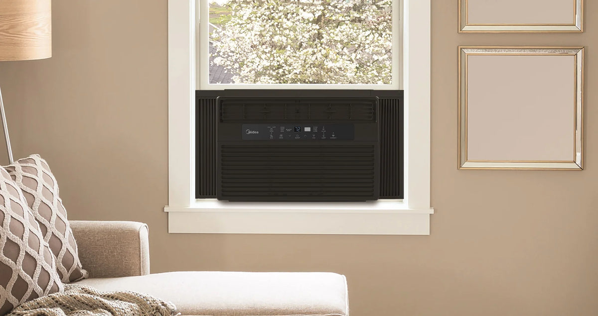 8,000 BTU 115V Smart Window Air Conditioner with Remote E845