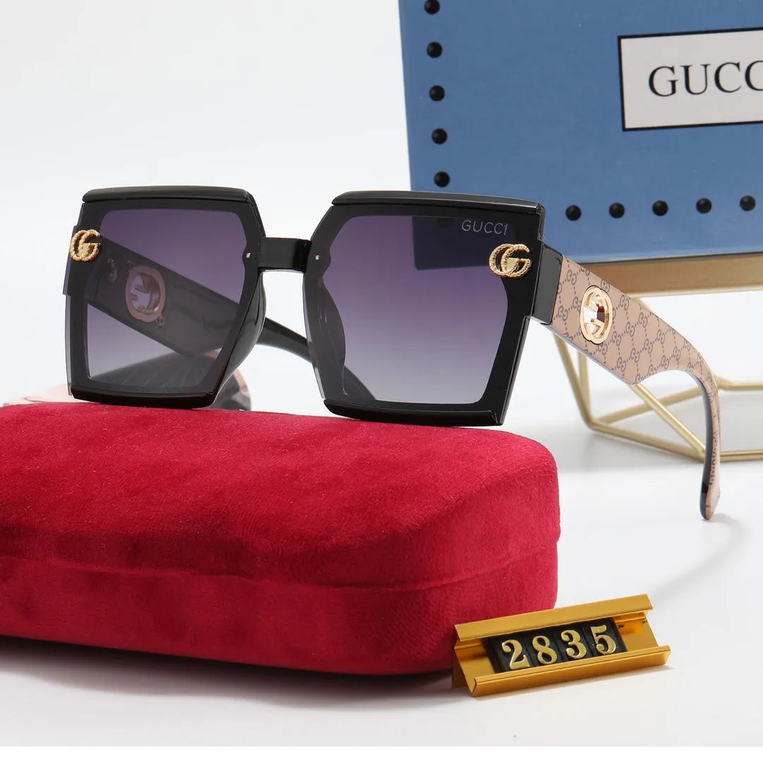 Square Thread Double G Polarized Sunglasses E905440