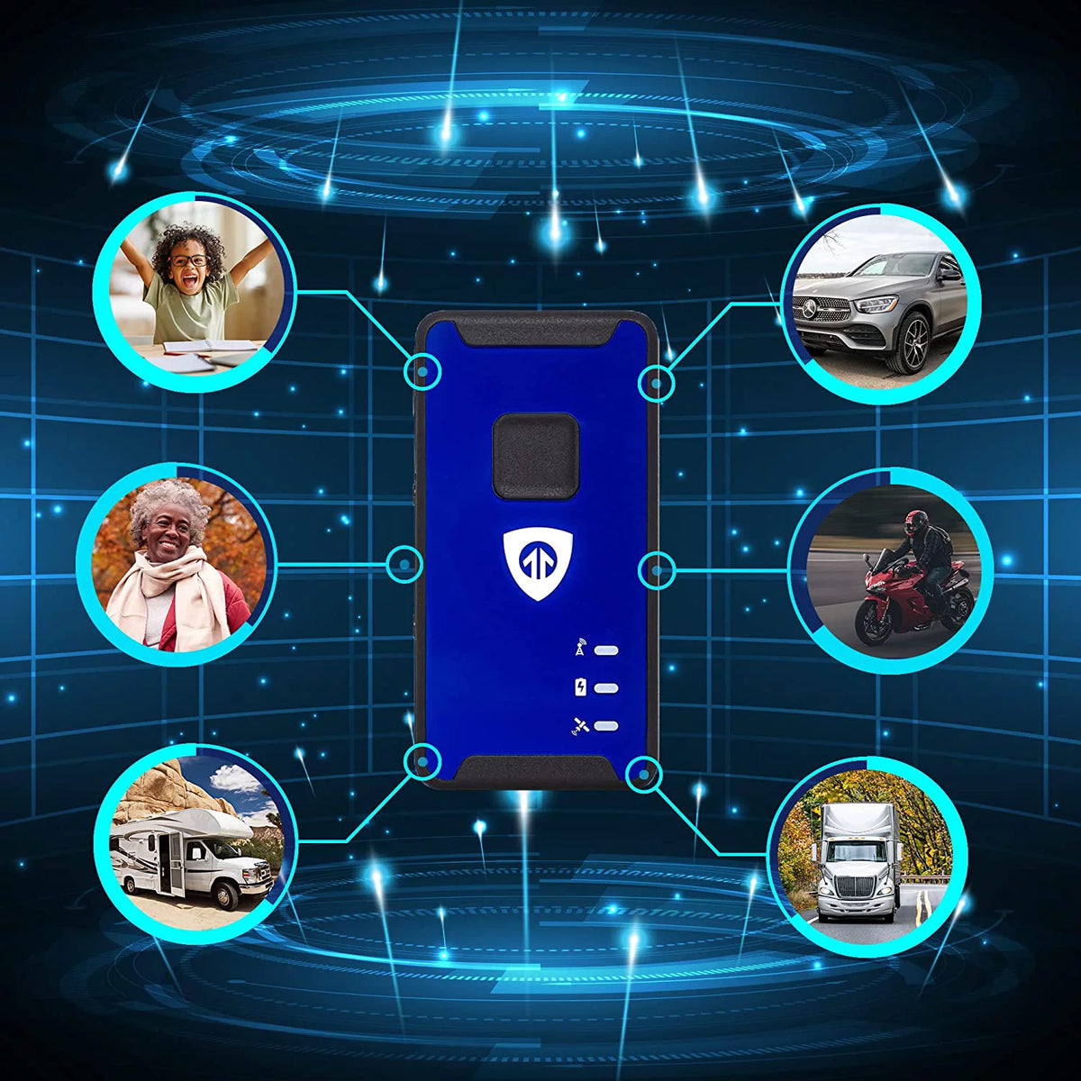 GPS Tracker with Magnetic Case A697